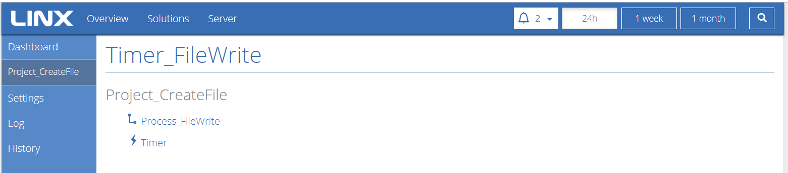 Linx Application Server User Interface - Linx Software